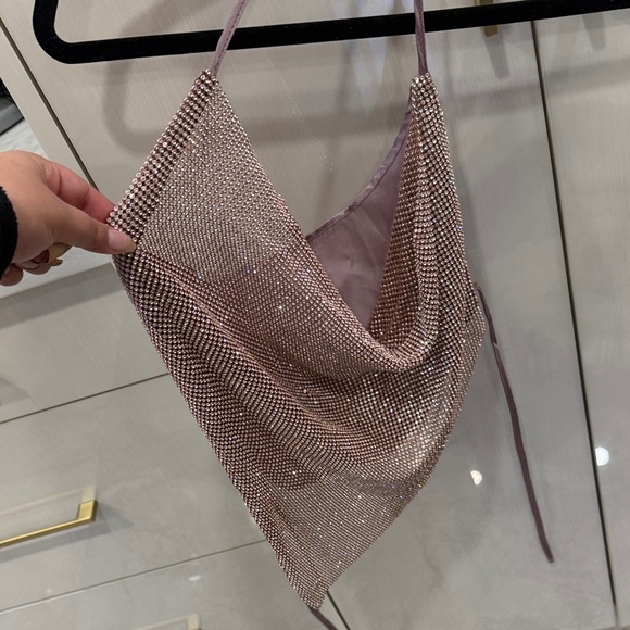 Glamorous Rhinestone Clutch in Silver - Picture 1 of 1